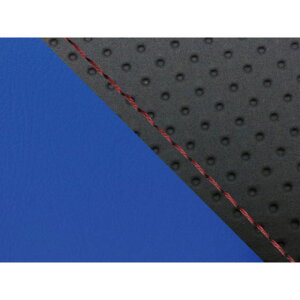 Grondement CBR1000RR(SC57) 国産シートカバー 張替 エンボス黒&青 仕様 赤ステッチ 適合 シングル(フロント側) GH5574HC85S40 グロンドマン シート関連パーツ バイク CBR1000RR