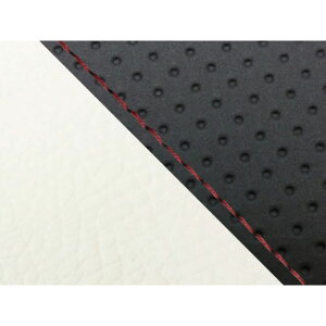 Grondement CBR1000RR(SC57) 国産シートカバー 張替 エンボス黒&白 仕様 赤ステッチ 適合 シングル(フロント側) GH5574HC82S40 グロンドマン シート関連パーツ バイク CBR1000RR