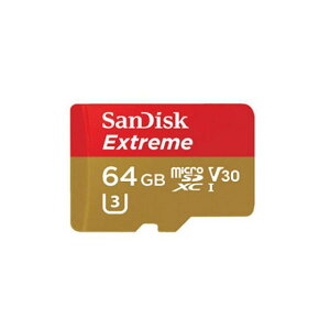 SanDisk Extreme microSDXCJ[h 64GB SDSQXVF-064G3 TfBXN dq@ oCN
