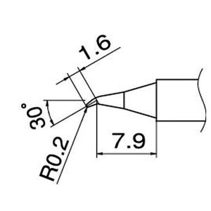 HAKKO T12-JS02 ���Đ�/0.2JS�^ T12-JS02 ���[�J�[�݌ɂ��� �n�b�R�[ �n���h�c�[��