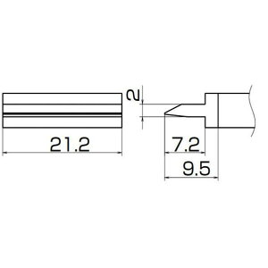 HAKKO T12-1403 ���Đ�/�X�p�`����21.2�iIN-348�j T12-1403 ���[�J�[�݌ɂ��� �n�b�R�[ �n���h�c�[��