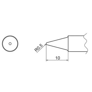 HAKKO T20-B2 FX-838�p���Đ� 0.5B�^ T20-B2 ���[�J�[�݌ɂ��� �n�b�R�[ �n���h�c�[��