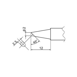 HAKKO T20-BC2 FX-838�p���Đ� 2BC�^ T20-BC2 �n�b�R�[ �n���h�c�[��