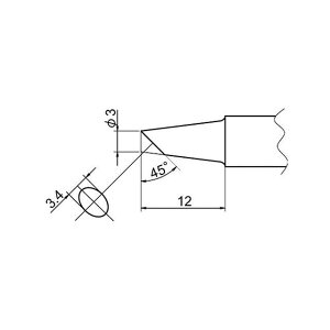 HAKKO T20-BC3 FX-838�p���Đ� 3BC�^ T20-BC3 ���[�J�[�݌ɂ��� �n�b�R�[ �n���h�c�[��