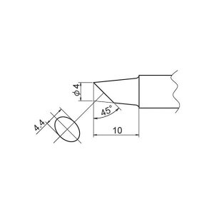 HAKKO T20-BC4 FX-838�p���Đ� 4BC�^ T20-BC4 ���[�J�[�݌ɂ��� �n�b�R�[ �n���h�c�[��