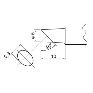 HAKKO T20-C5 FX-838�p���Đ� 5C�^ T20-C5 �n�b�R�[ �n���h�c�[��