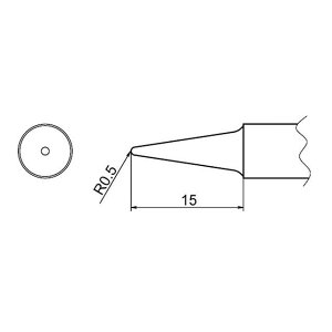 HAKKO T20-BL2 FX-838�p���Đ� 2BL�^ T20-BL2 ���[�J�[�݌ɂ��� �n�b�R�[ �n���h�c�[��