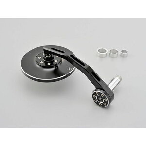 HIGHSIDER バーエンドミラー コネロ 汎用アダプター付属(ブラック) 96692 メーカー在庫あり ハイサイダー ミラー関連パーツ バイク 汎用