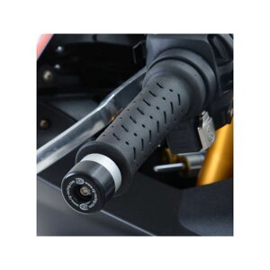 R&G バーエンドスライダー(ブラック) RG-BE0097BK アールアンドジー ハンドル関連パーツ バイク RSV4 RR/RF