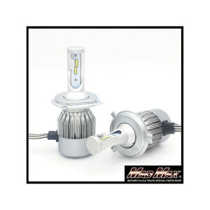 MADMAX ԗp ʔ LED H4 Hi/Loؑ wbhCg 12-24V MM13-0036-01 [J[݌ɂ }bh}bNX wbhCgEou oCN ėp