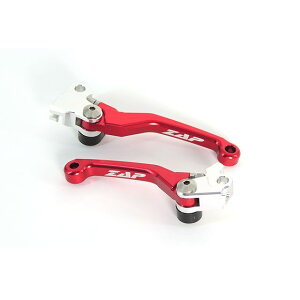 ZAPTECHNIX ZAP TECHNIX COMPETITION LEVER SET CRF250X/CRF450X ALL CRF250R/CRF450R 04-06 RED ザップテクニクス レバー バイク CRF250R/CRF450R CR…