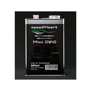 speed Heart 4mini�o�C�N��p�G���W���I�C�� Mini 10W-40 �e�� 600ml SH-MN1040-6 �X�s�[�h�n�[�g �G���W���I�C��