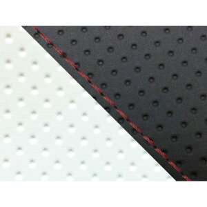 Grondement ダンク(AF74) 国産シートカバー 張替 エンボス黒&エンボスホワイト 仕様 赤ステッチ GH5561HC828S40 グロンドマン シート関連パーツ バイク ダンク