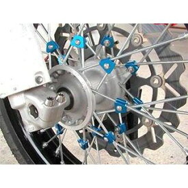 アウテックス スポークブースター フロント用 カラー：ブルーアルマイト SB2-36-BLUE OUTEX ハブ・スポーク・シャフト バイク DR-Z400SM