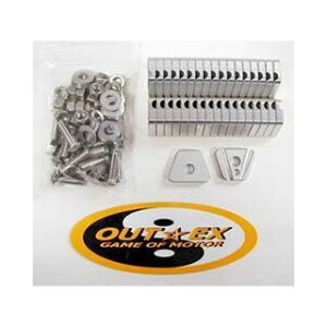 OUTEX �X�|�[�N�u�[�X�^�[ �t�����g�p �J���[ �N���A�[�A���}�C�g SB12-28-CLEAR �A�E�e�b�N�X �n�u�E�X�|�[�N�E�V���t�g KX85