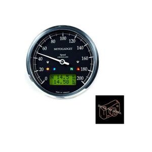 motogadget NmNVbN Xs[h CG[LCD ubN MG-2004079 gKWFbg ^R[^[ oCN ėp