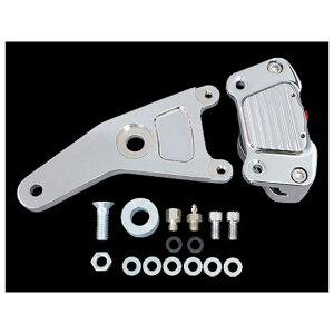 GMA 2ポッドリブブレーキキット73-80y4速R10inクローム ・020091 ジーエムエー キャリパー バイク 汎用