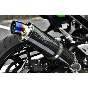 BMS RACING FACTORY R-EVO スリップオンマフラー カーボン 政府認証 G431-53-P2J BMS マフラー本体 バイク NINJA400