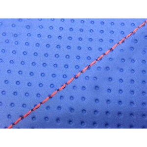 Grondement タクト 国産シートカバー エンボスブルー タイプ 張替 仕様 赤ステッチ 型式 AF30 GH26HC260S40 グロンドマン シート関連パーツ バイク タクト