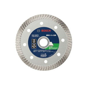 BOSCH DW-105PV ダイヤホイールVシリーズ 波型 DW-105PV ボッシュ 電動工具 バイク 車 自動車 自転車