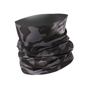 Alpinestars カモ ネック チューブ(ブラック/アンスラサイト) アルパインスターズ 電熱ウェア・防寒用品 バイク