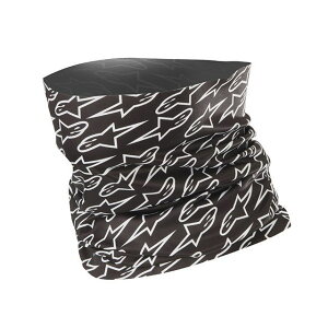 Alpinestars ASTARS ネック チューブ(ブラック/ホワイト) アルパインスターズ 電熱ウェア・防寒用品 バイク