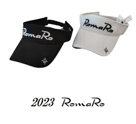 ロマロ 2023 『ゴルフバイザー』romaro ゴルフ 帽子 バイザー キャップ ゴルフ帽子 メンズ レディース 男性用 女性用 紫外線対策 ゴルフ用品 ゴルフグッズ おしゃれ スポーツキャップ （黒 ブラック/白 ホワイト）男女兼用
