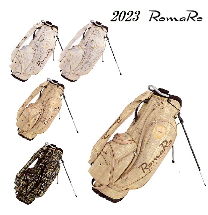 楽天市場】2023 ロマロ PREMIUM STAND BAG キャディバッグ 8.5型 
