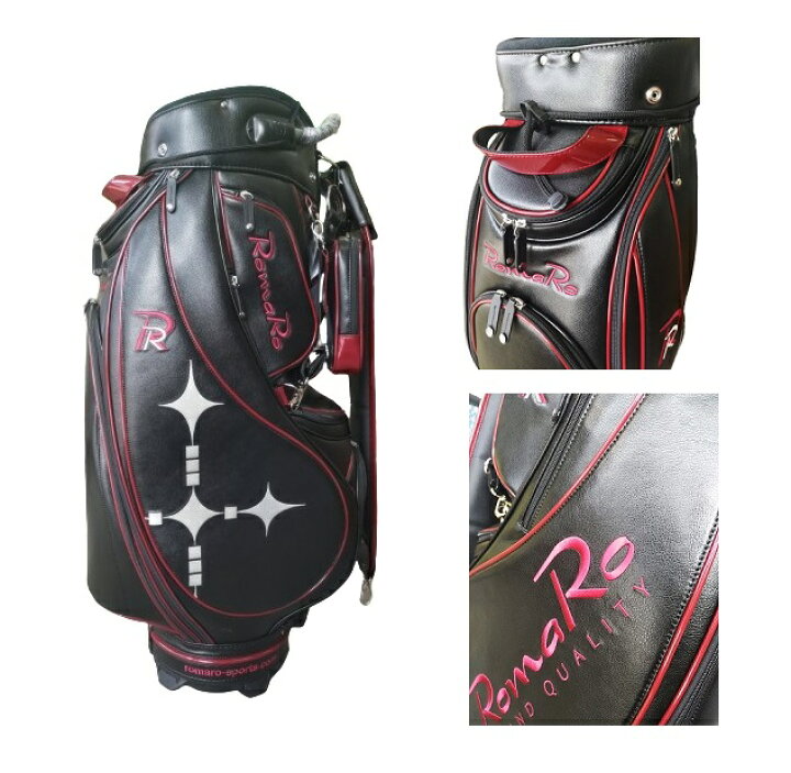 楽天市場】【ネーム入れ無料】2024 ロマロ PRO MODEL CADDIE BAG 9.5 