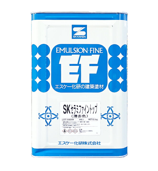 楽天市場】エスケー化研 SKセラミファイントップ ツヤ消 クリヤー（薄 