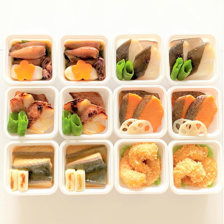 楽天市場 魚道楽 富惣 レンジで簡単 お魚料理バラエティーセット 6種 各2パック 送料無料 惣菜 焼魚 煮魚 フライ 詰合せ 冷凍 G Call 食通の定番 お取り寄せ