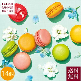 ダロワイヨ 季節のマカロン 詰合せ 14個 7種 送料無料 イチゴ レモン チョコ ピスタチオ マンゴー ライム バニラ モモ ヨーグルト 洋菓子 ギフト DALLOYAU