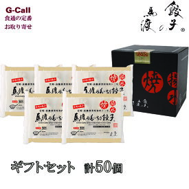 餃子の馬渡 馬渡のもっちり餃子 10個×5パック 計50個 ギフトセット 北海道・沖縄送料別 餃子 焼き餃子 水餃子 揚げ餃子 惣菜 宮崎県産 お取り寄せ 生産地直送