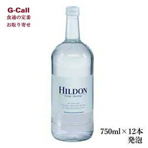 �q���h�� �i�`�������~�l�����E�H�[�^�[ �W�F���g���[�E�X�p�[�N�����O ���A 750ml×12�{ �������� HILDON WATER �Y�_��