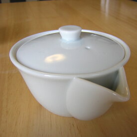 京都宇治茶 おぶぶ茶苑　白磁茶器（宝瓶・茶碗） 白磁宝瓶　ギフト/贈り物/プレゼント/急須/ティー用品