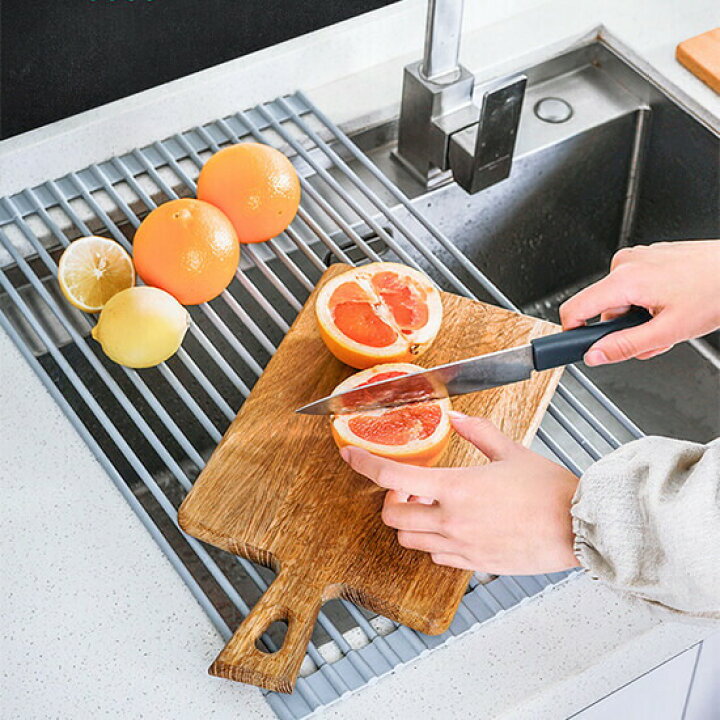 楽天市場】魔法のキッチンラック Lサイズ シンク用具 流し用具 調理台 