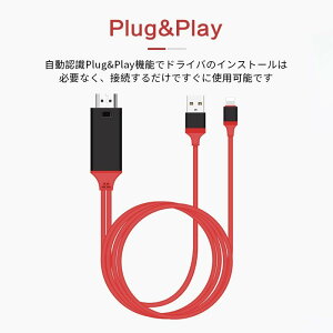 iPhone HDMI ϊP[u } iOS Ή iOS12ȏ ACtH er ڑ A_v^ iPad CgjO ϊRlN^ Pro Max mini Lightning