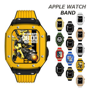 AbvEHb` Apple Watch oh xg Jo[ P[X ̌^ X|[c Y  킢 series8 7 6 SE 5 4p 44mm 45mmp AEghA