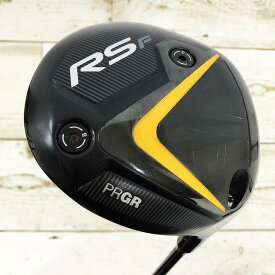 【中古】プロギア RS F JUST ドライバー 9.5° Sフレックス 45.25インチ ヘッドカバーあり ツアーAD CQ-6カーボンシャフト 右利き用 Cランク PRGR ゴルフクラブ