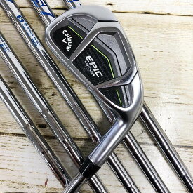 【中古】キャロウェイ EPIC STAR アイアンセット 6-9PA 6本組 Sフレックス NSプロ Zelos 7スチールシャフト 右利き用 Cランク Callaway ゴルフクラブ