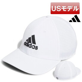 【USモデル】アディダス ツアーハット フィットキャップ ゴルフキャップ L/XLサイズ ホワイト 帽子 adidas GOLF TOUR HAT GOLF CAP ゴルフ用品 HA9238 サイズ調整不可【新品】【即納】【あす楽対応】