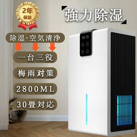 ★オープン記念SALE全品30％OFF【正規品】2024新品 除湿機 コンプレッサー式 小型 空気清浄機 ペルチェ式 強力 部屋干し コンパクト電気代 静音 マイナスイオン機能 省エネ 梅雨対策