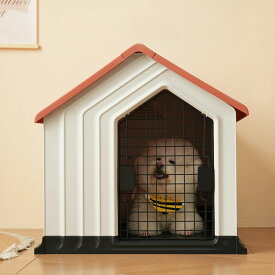 犬小屋 ドア付き ペットハウス ペットケージ プラスチック製 犬 室内犬 室外 ペットゲージ オシャレ ボブハウス ペットハウス ペットサ