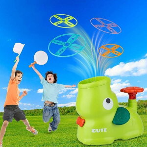 【11点セット】飛ばす おもちゃ フライング ディスク ランチャー グッズ 空飛ぶ円盤 外遊び 玩具 小学生 インタラクティブ 猫 犬 フェッ