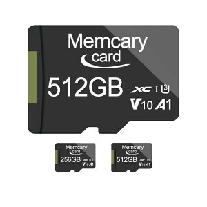 Memcarycard �}�C�N��sd�J�[�h microSDXC 512GB UHS-I U3 V30 A2 4K R:100MB/s W:85MB/s 512GB�������[�J�[�h �C�O�p�b�P�[�W