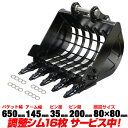 スケルトンバケット 幅650mm ピン径35mm アーム幅145mm コマツ スケルトンバケット 半年保証 【適合】 PC30 PC30MR PC…