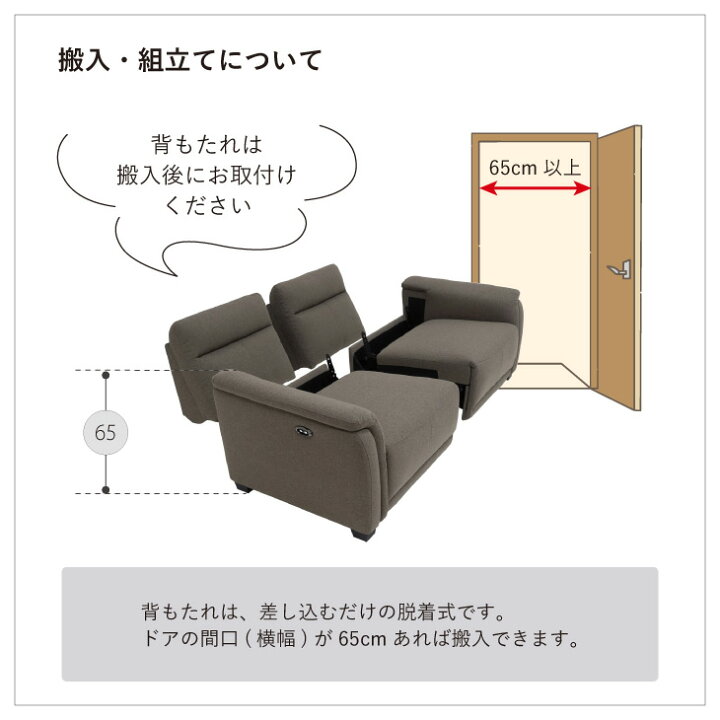 楽天市場】□正午~クーポン5％引□ 【搬入設置込】電動リクライニング 