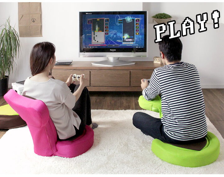 楽天市場 時 6hクーポン5 Off ゲーミングチェア 座椅子 リクライニング コンパクト ゲーム 座椅子 低反発 フロアチェアー 14段 日本製ギア 座いす 座イス G Dreams インテリア Web Shop