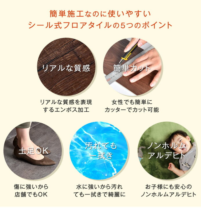 楽天市場 全品p5倍 時 4h限定 貼るだけ 簡単施工 シール式 フロアタイル 1 5畳分 木目 18枚入 ストーン 12枚入 木目調 ストーン調 大理石調 フロアシート リノベーション フローリングタイル フローリング材 G Dreams インテリア Web Shop