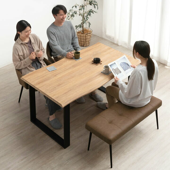 楽天市場】ヴィンテージモダン ダイニングテーブルセット 4人掛け 4点 
